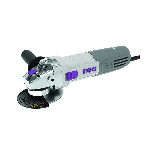 Esmeril Angular 4 1/2" 1100 W NEO Velocidad Variable 10115/220