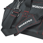 BOLSO PARA HERRAMIENTAS 16' BASE GOMA IMPERMEABLE WORKPRO 10