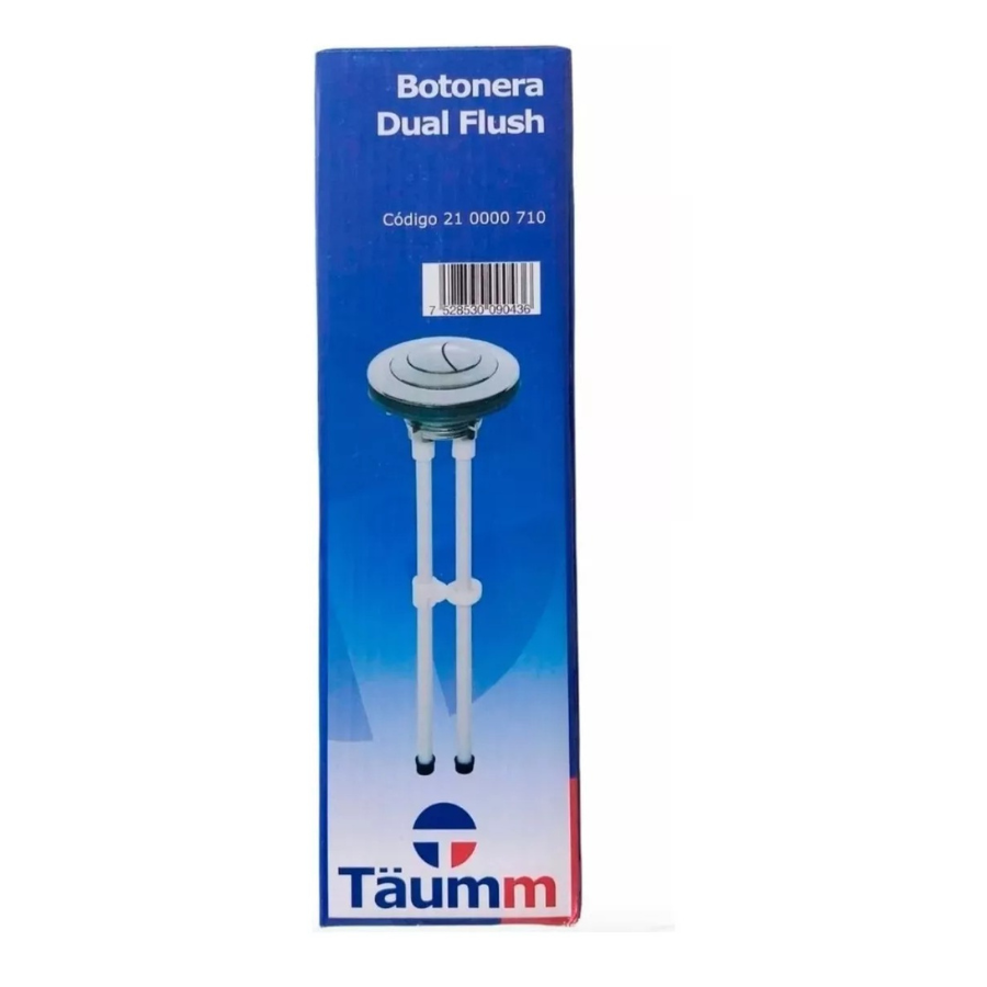 Botonera Dual Flush Para Wc Taumm