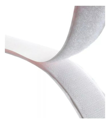 Velcro Adhesivo 2 Cms X 25 M Rollo Blanco o Negro