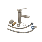 Llave Monomando Lavatorio Modern Inox Taumm 4