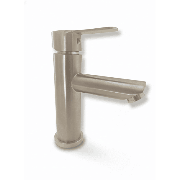 Llave Monomando Lavatorio Modern Inox Taumm 9