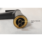 Grifería Negra Baño Monomando Tina Ducha y Lavamanos  Línea Notte – Taumm 5