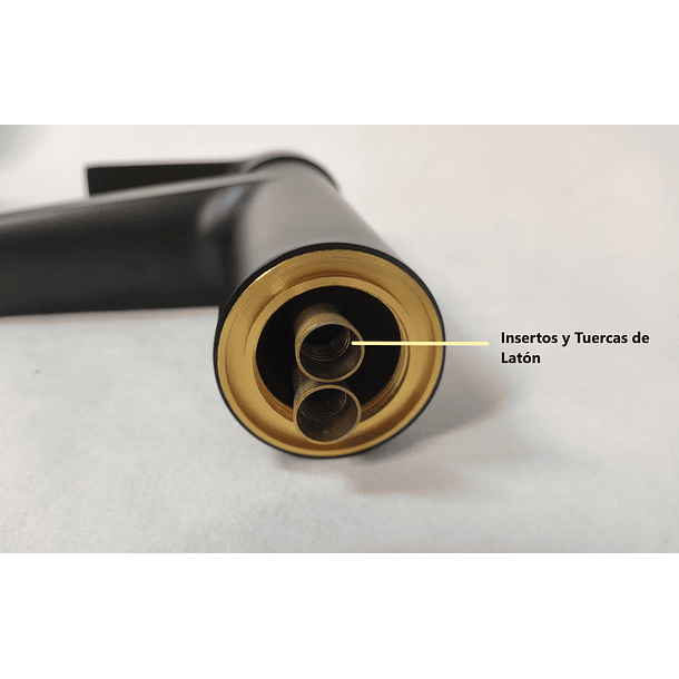 Grifería Negra Baño Monomando Tina Ducha y Lavamanos  Línea Notte – Taumm 5