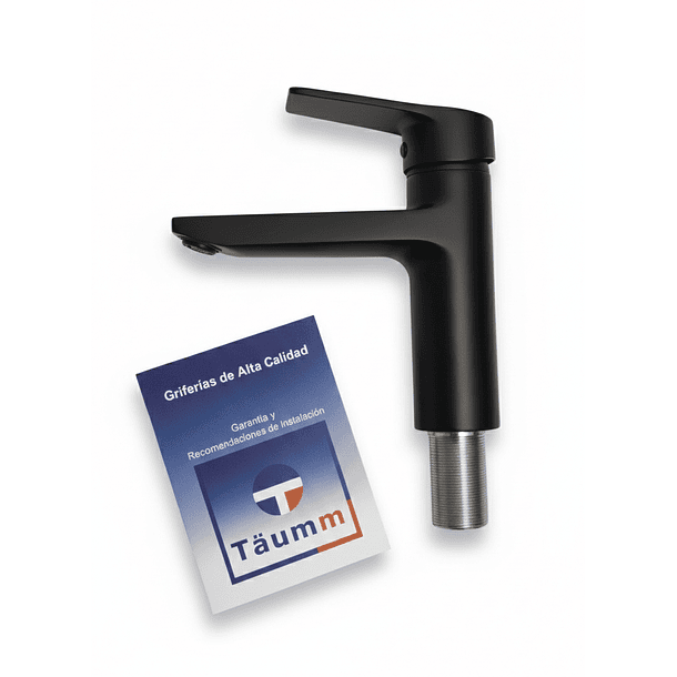Grifería Negra Baño Monomando Tina Ducha y Lavamanos  Línea Notte – Taumm 8
