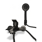 Grifería Negra Baño Monomando Tina Ducha y Lavamanos  Línea Notte – Taumm 21