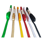 Rollo Cinta Satin Raso Genero 7mm 10 Mts Pack 6 Colores 8