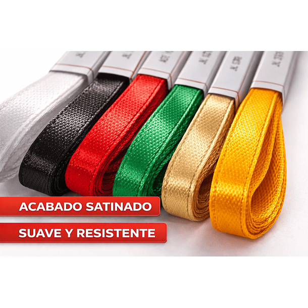 Rollo Cinta Satin Raso Genero 7mm 10 Mts Pack 6 Colores 2