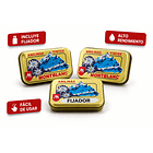 Anilina Montblanc Kit: 2 Colores + 1 Fijador        Original Caja Dorada 12