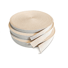 Huincha Mochila Espiga Algodón 50 Mts Anchos: 2, 3 y 4 cms Crudo Natural 17