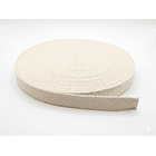 Huincha Mochila Espiga Algodón 50 Mts Anchos: 2, 3 y 4 cms Crudo Natural 25