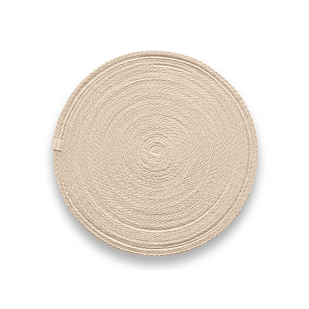 Huincha Mochila Espiga Algodón 50 Mts Anchos: 2, 3 y 4 cms Crudo Natural 26