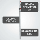 BOMBA NEUMATICA ACEITE SAMOA PM2 3:1 BIDON 205L 354120 2
