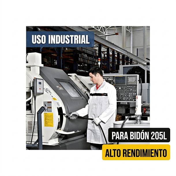 BOMBA NEUMATICA ACEITE SAMOA PM2 3:1 BIDON 205L 354120 3