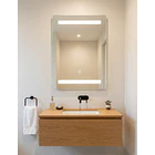 Espejo LED Touch 45x60 cm con Luz Superior e Inferior 3