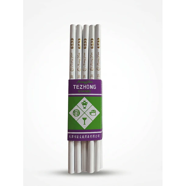 Lápiz Tiza Blanco Para Tela Sastre Pack 10 Costura 4