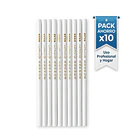Lápiz Tiza Blanco Para Tela Sastre Pack 10 Costura 6
