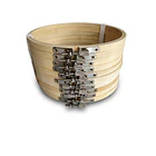Bastidor de Bordar Madera Redondo 16 cm – Pack 10 Unidades Bambú- COPIA 5