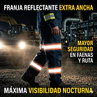 CINTA REFLECTANTE TEXTIL DE SEGURIDAD 7 CM X 10 METROS 5