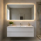 Espejo Rectangular LED Touch 70x100 cm – Luz Posterior con 3 Tonos de Iluminación 9