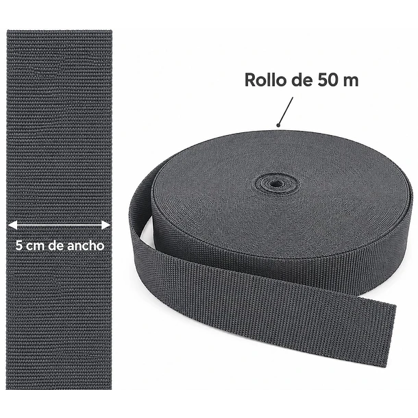 Huincha de Mochila 5 cm x 50 mts 22