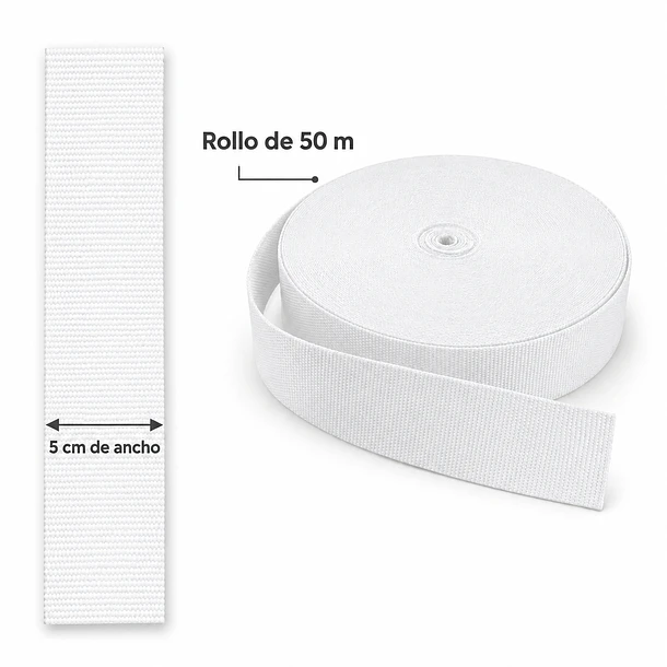 Huincha de Mochila 5 cm x 50 mts 28
