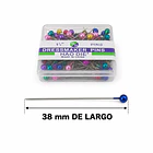Alfileres Cabeza Color Plástica ¡2 Cajas X 100 Unidades C/u! 7