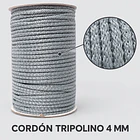 Cordón Tripolino Macramé 4mm X 100 Metros 500 Grs Poliéster 12