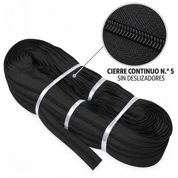 CIERRE DE NYLON N.º 5 – ROLLO DE 200 YARDAS 7