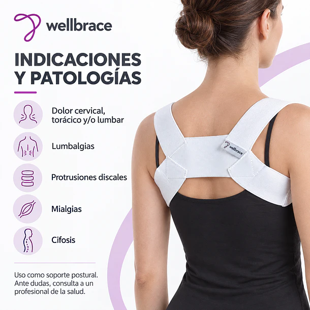 CORRECTOR DE POSTURA ELÁSTICO WELLBRACE 306 – ESPALDA Y HOMBROS 7