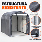 Cobertizo Para Bicicletas Y Motos 1,57x2,20x1,63m 5