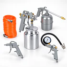 Kit Pistolas De Pintar Para Compresor Muzi Ak-6 5 Piezas 1