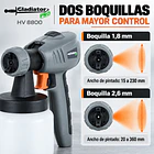Equipo para Pintar Eléctrico HVLP Gladiator Pro HV 8800 – 600 W 4
