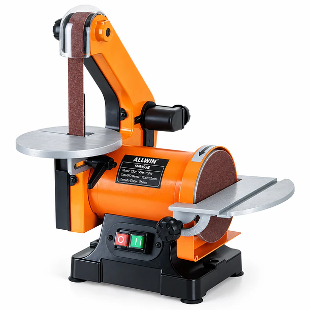 Lijadora de Banda y Disco ALLWIN MM493B 250W 13