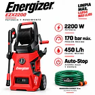 Kit Hidrolavadora Energizer 170 Bar 2200W + Manguera 15m 1