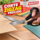 Tijera Zig Zag para Tela y Costura 23 cm | NAKATO 6