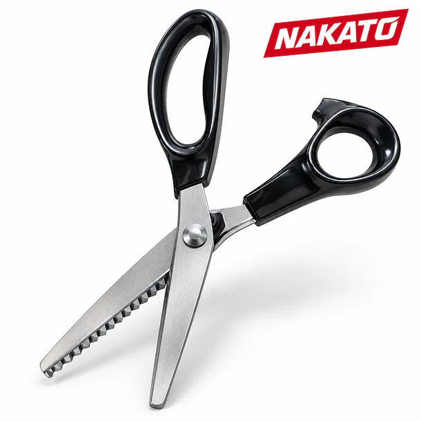 Tijera Zig Zag para Tela y Costura 23 cm | NAKATO 1