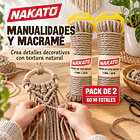 Cuerda Yute Natural Cañamo 4 Mm X 60 Metros Nakato 4