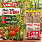 Cuerda de Yute Natural 6 mm X 20 METROS NAKATO 5
