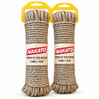 Cuerda de Yute Natural 6 mm X 20 METROS NAKATO 1