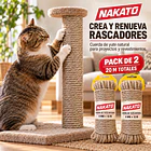 Cuerda de Yute Natural 6 mm X 20 METROS NAKATO 7