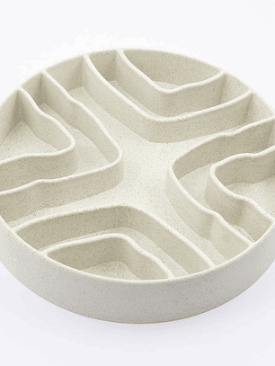 Plato de alimentación lenta