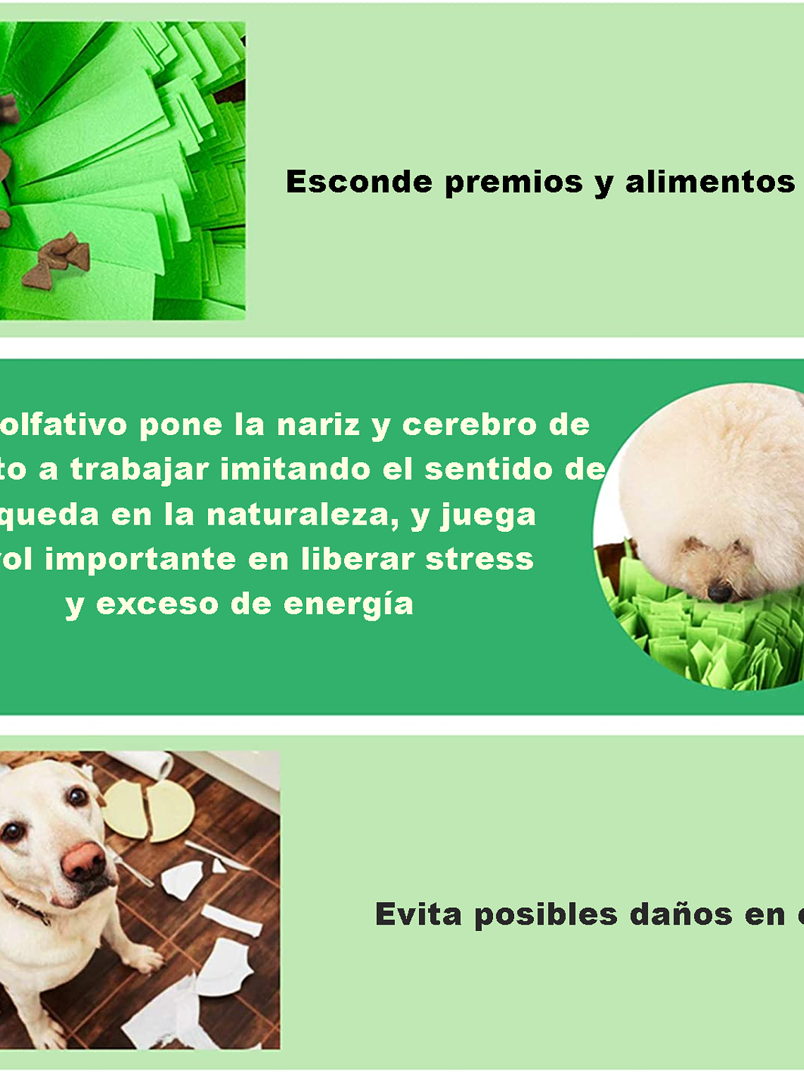 Manta olfativa de entrenamiento y alimentación 6