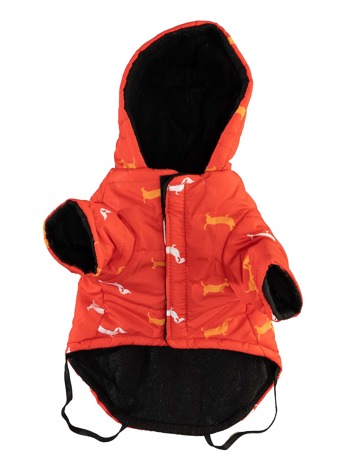 Chaqueta tipo parka para perro salchicha 3