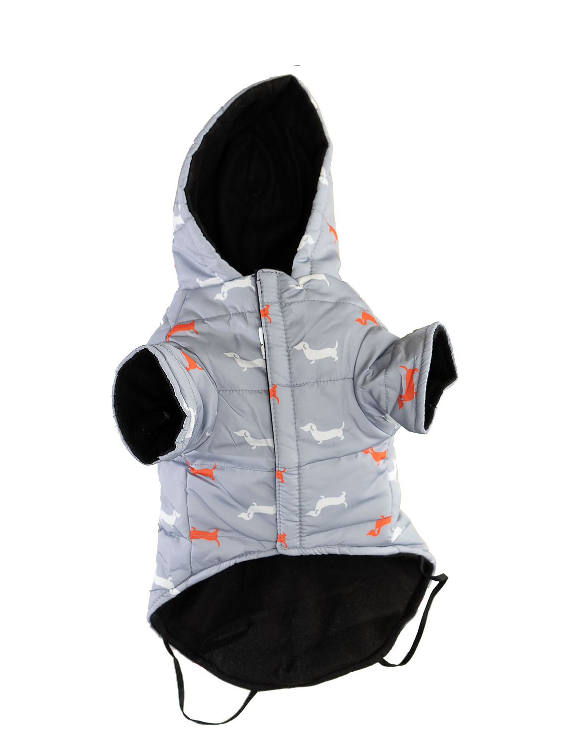 Chaqueta tipo parka para perro salchicha 5