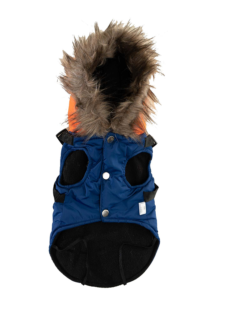 Cacheta con gorro, bolsillo y arnés incluido 1