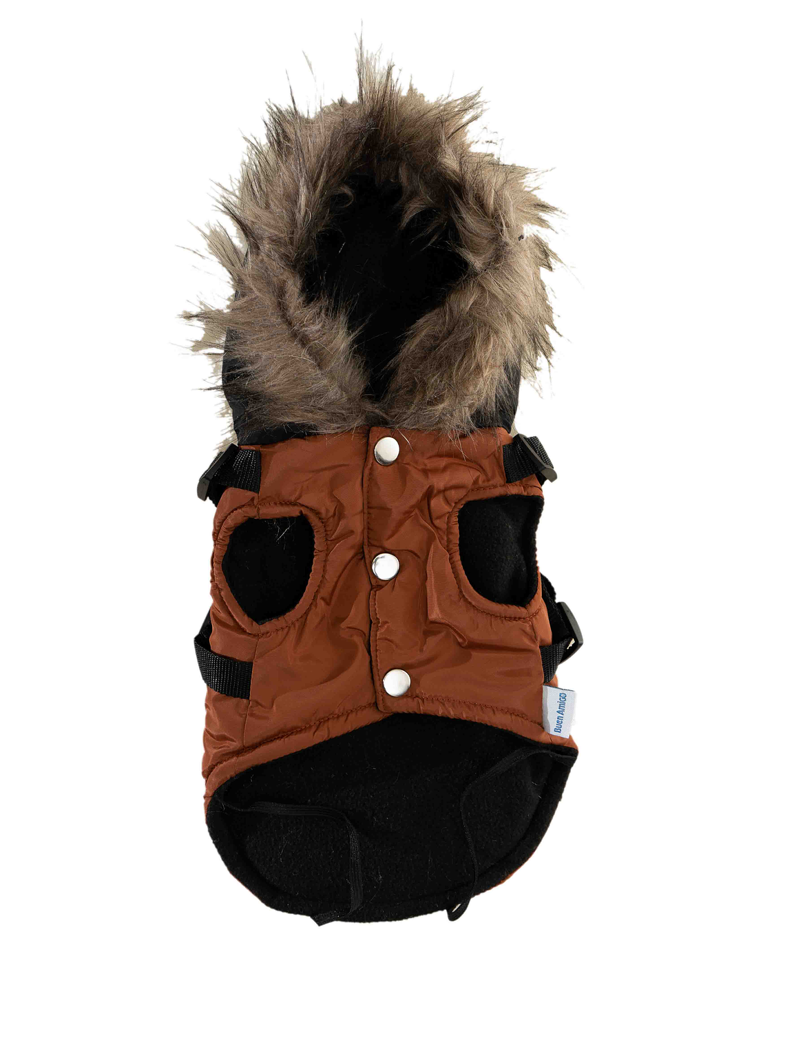 Cacheta con gorro, bolsillo y arnés incluido 3