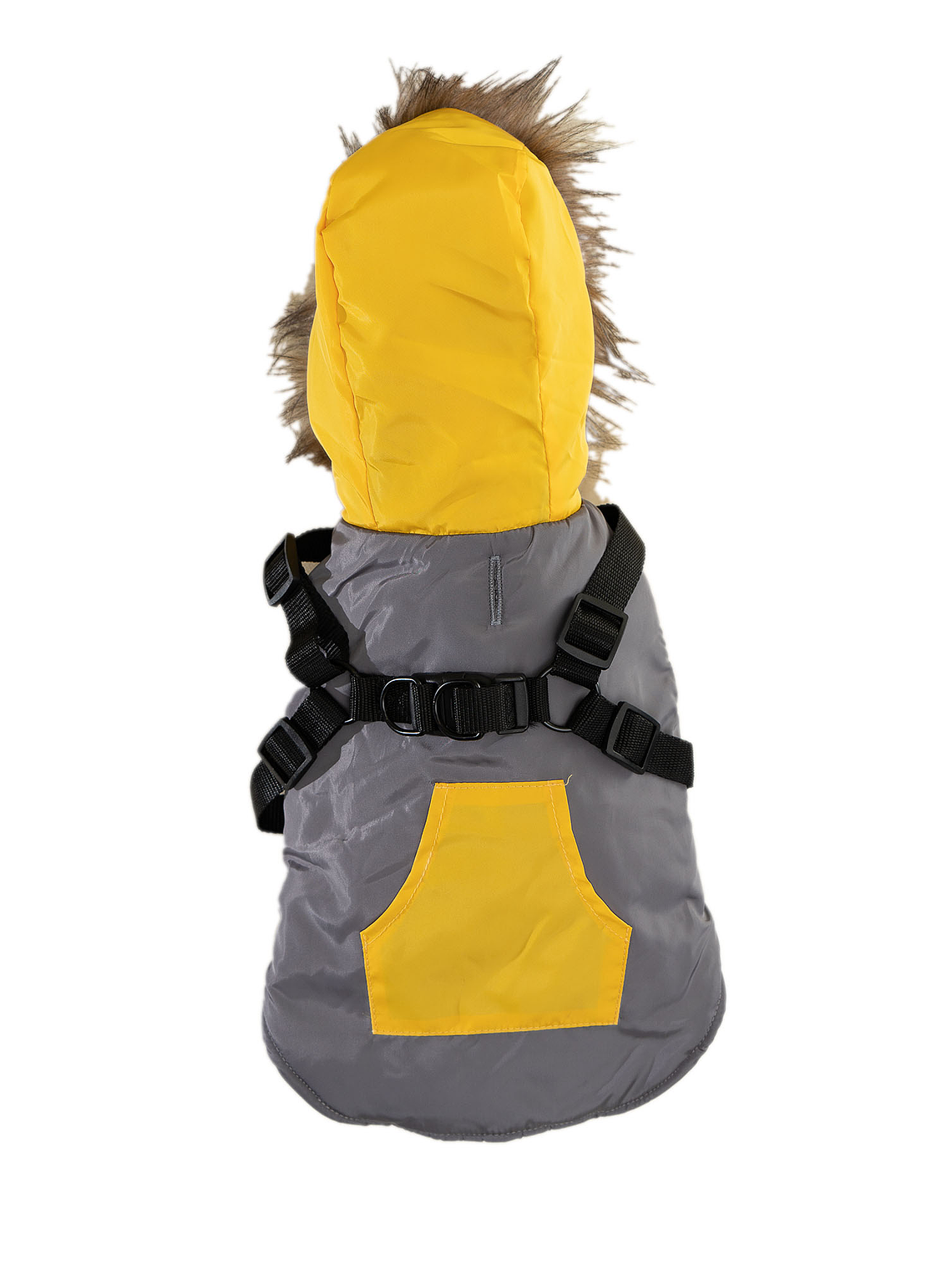 Cacheta con gorro, bolsillo y arnés incluido 6