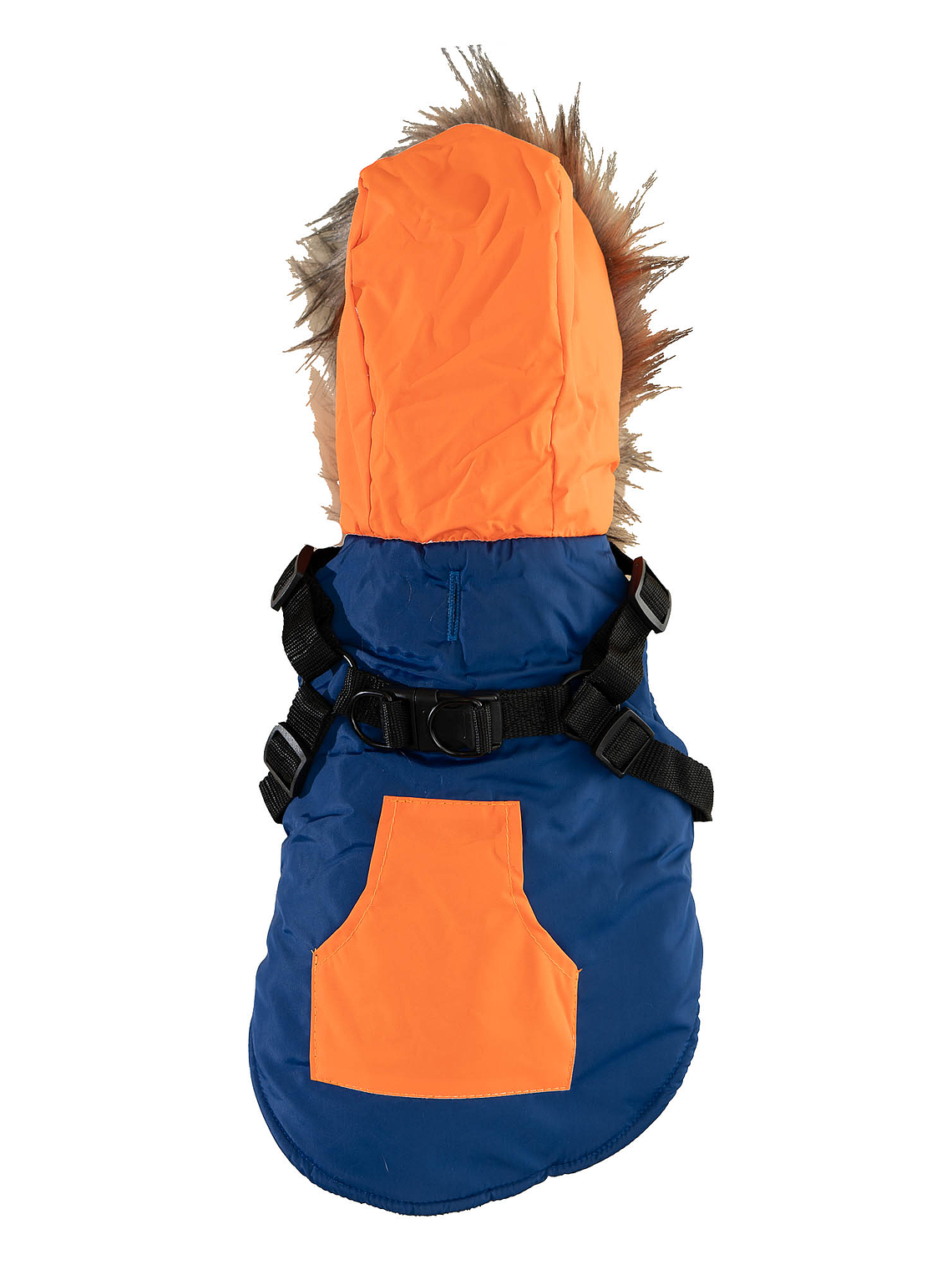 Cacheta con gorro, bolsillo y arnés incluido 2