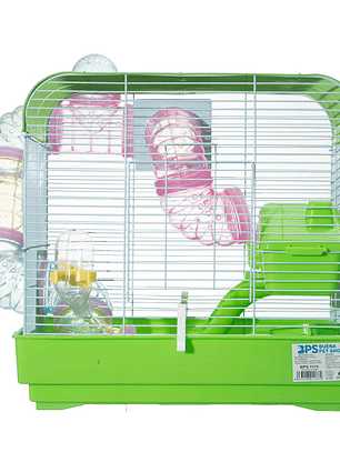 Jaula para hámster o roedor. Tamaño mediana-casita